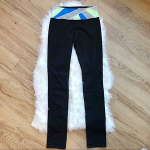 Lululemon Athletica Black straight Leg Leggings